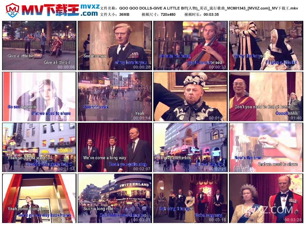 GOO GOO DOLLS-GIVE A LITTLE BIT(人物)_英语_流行歌曲_MC801343